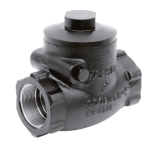 Vávulas de Retención de Clapeta Roscada